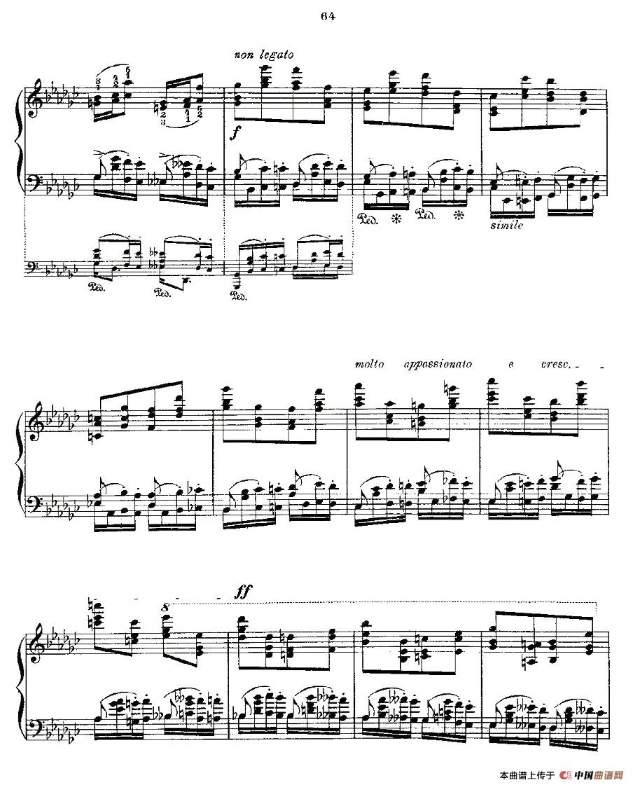 《肖邦《练习曲》Fr.Chopin Op.25 No9-1》钢琴曲谱图分享