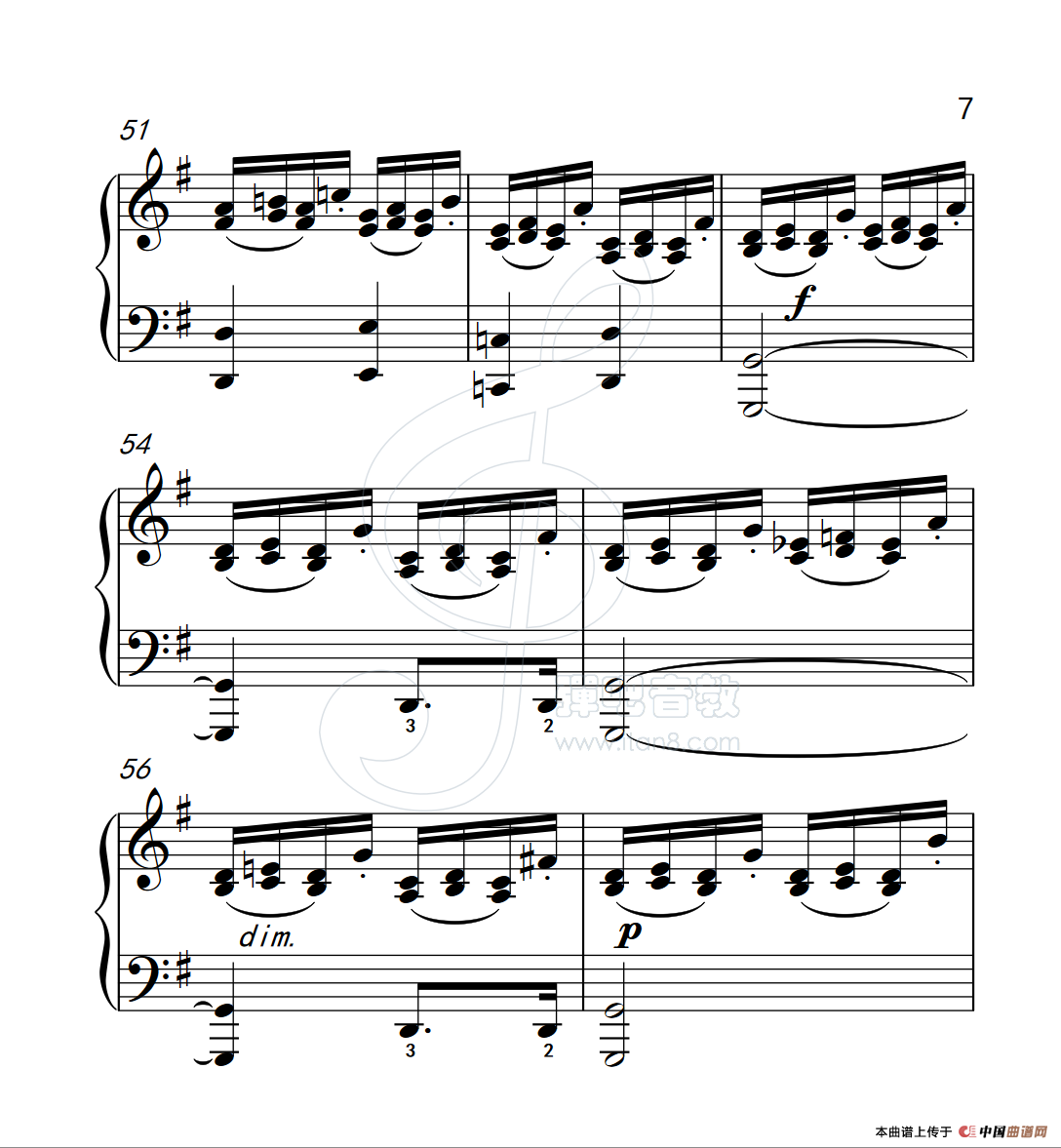 《练习曲 28》钢琴曲谱图分享