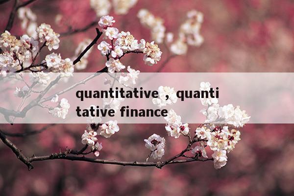 quantitativequantitativefinance
