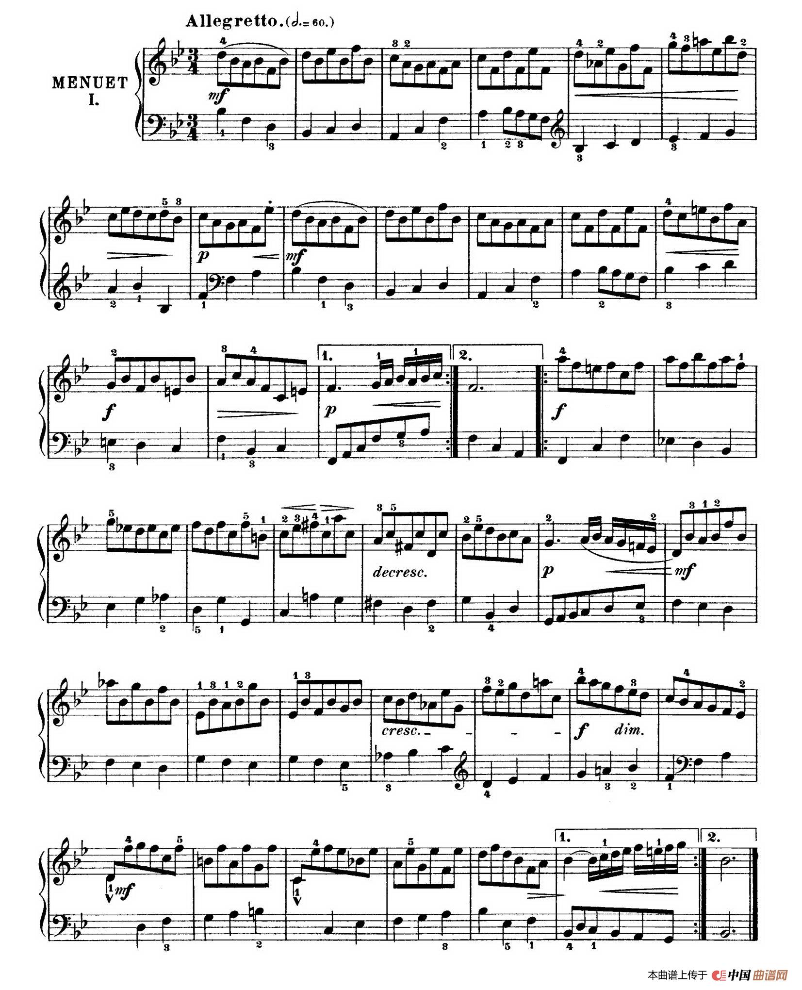 《Six Partitas BWV 825-830》钢琴曲谱图分享