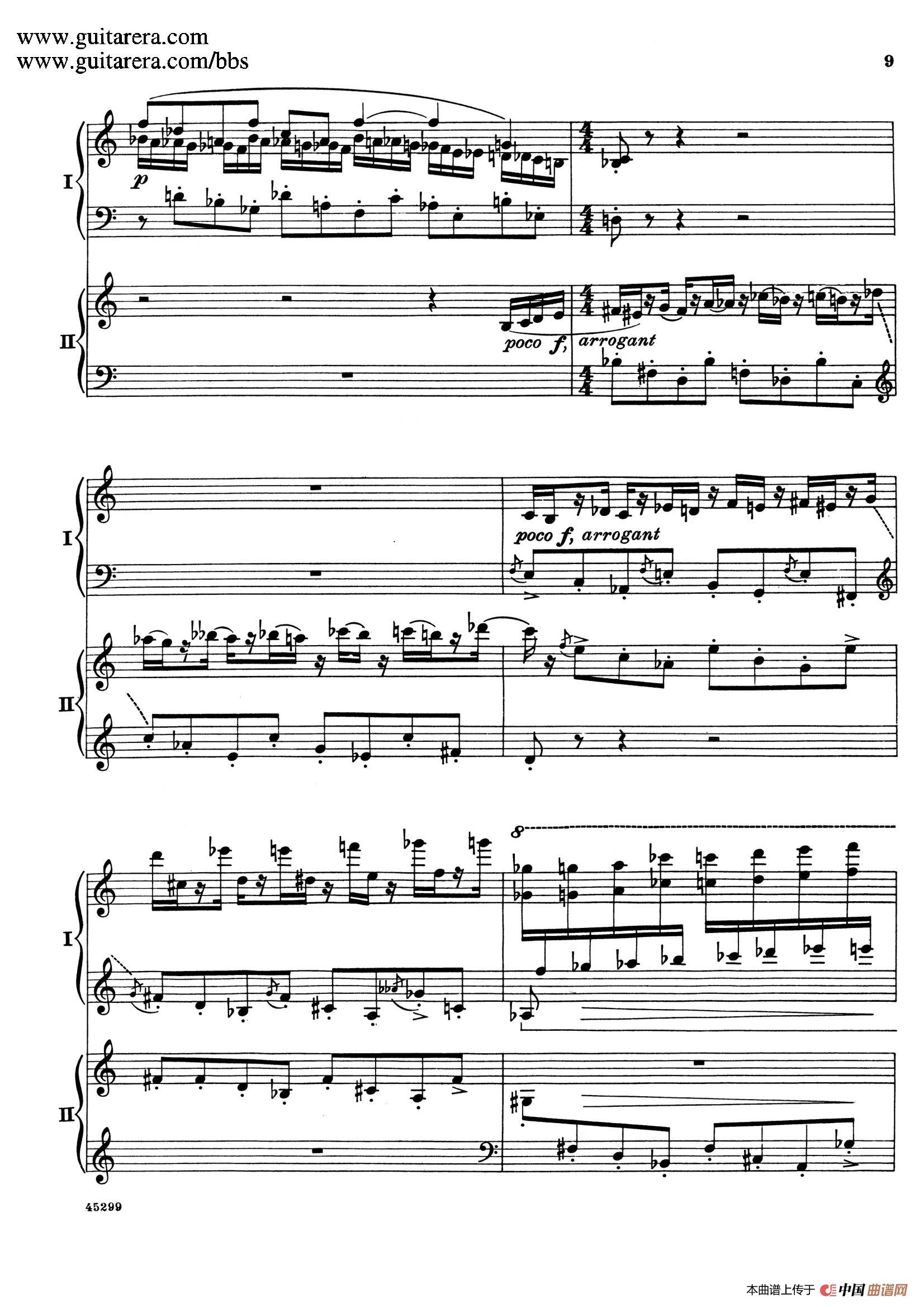 《Piano Concerto Op.38》钢琴曲谱图分享