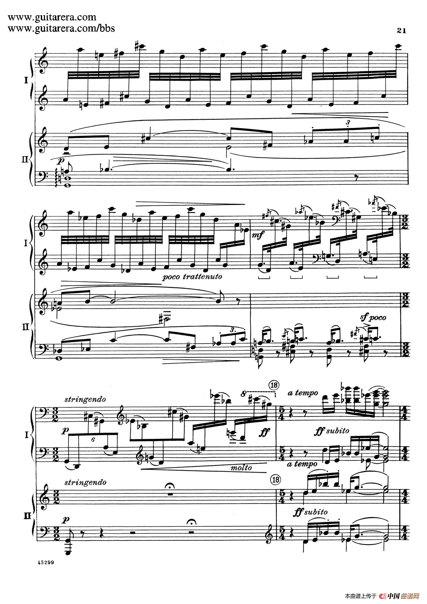 《Piano Concerto Op.38》钢琴曲谱图分享