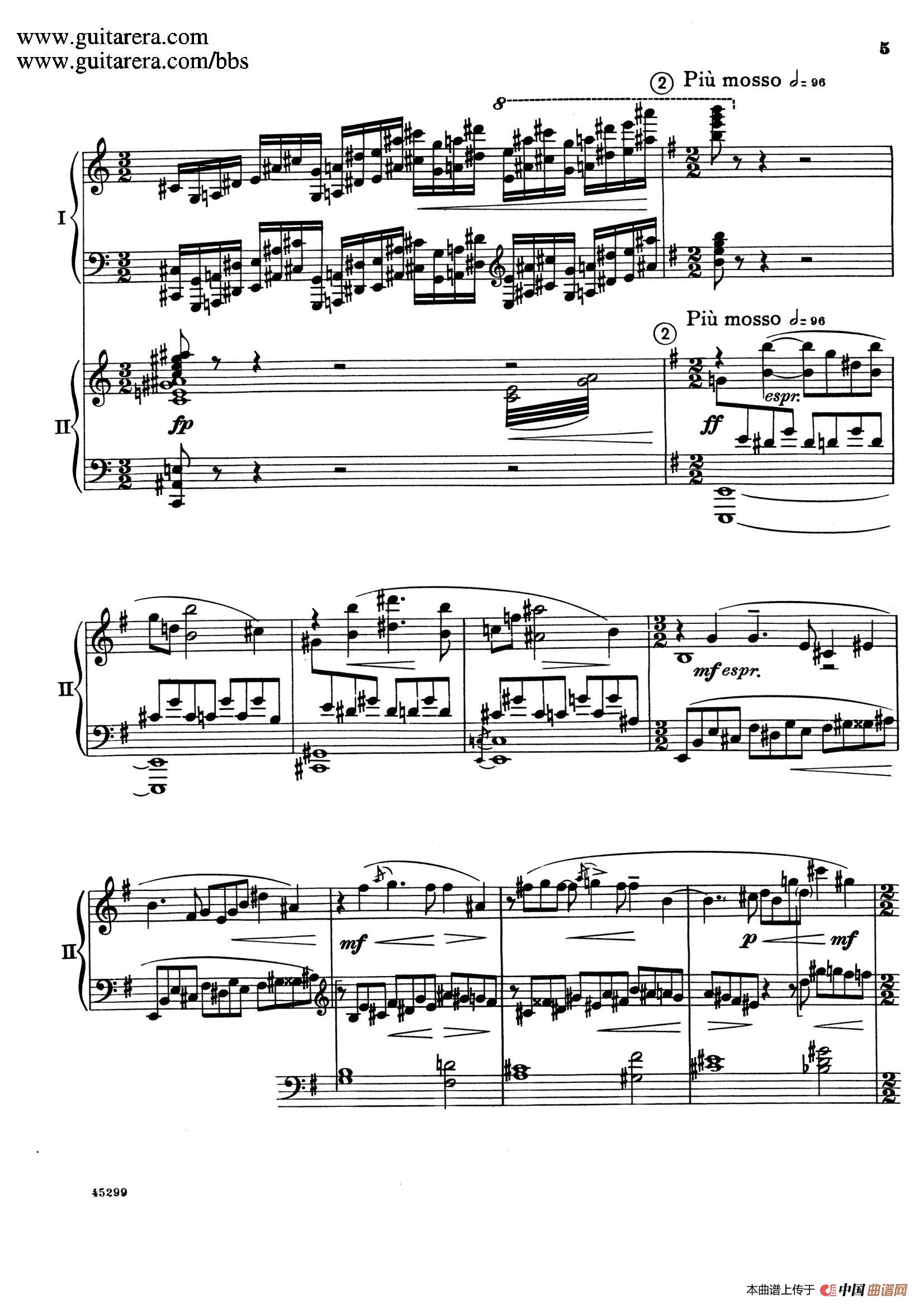 《Piano Concerto Op.38》钢琴曲谱图分享