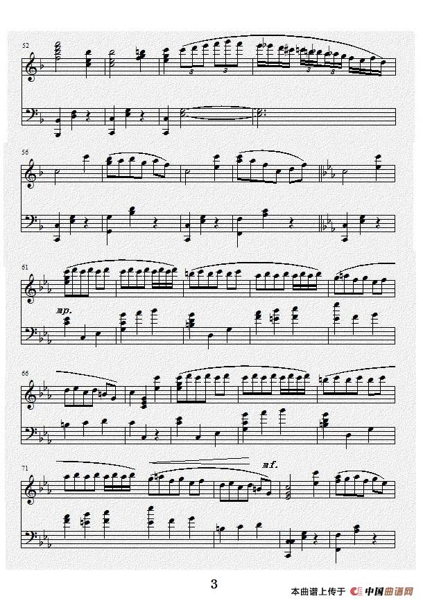 《钢琴奏鸣曲Ⅱ》钢琴曲谱图分享