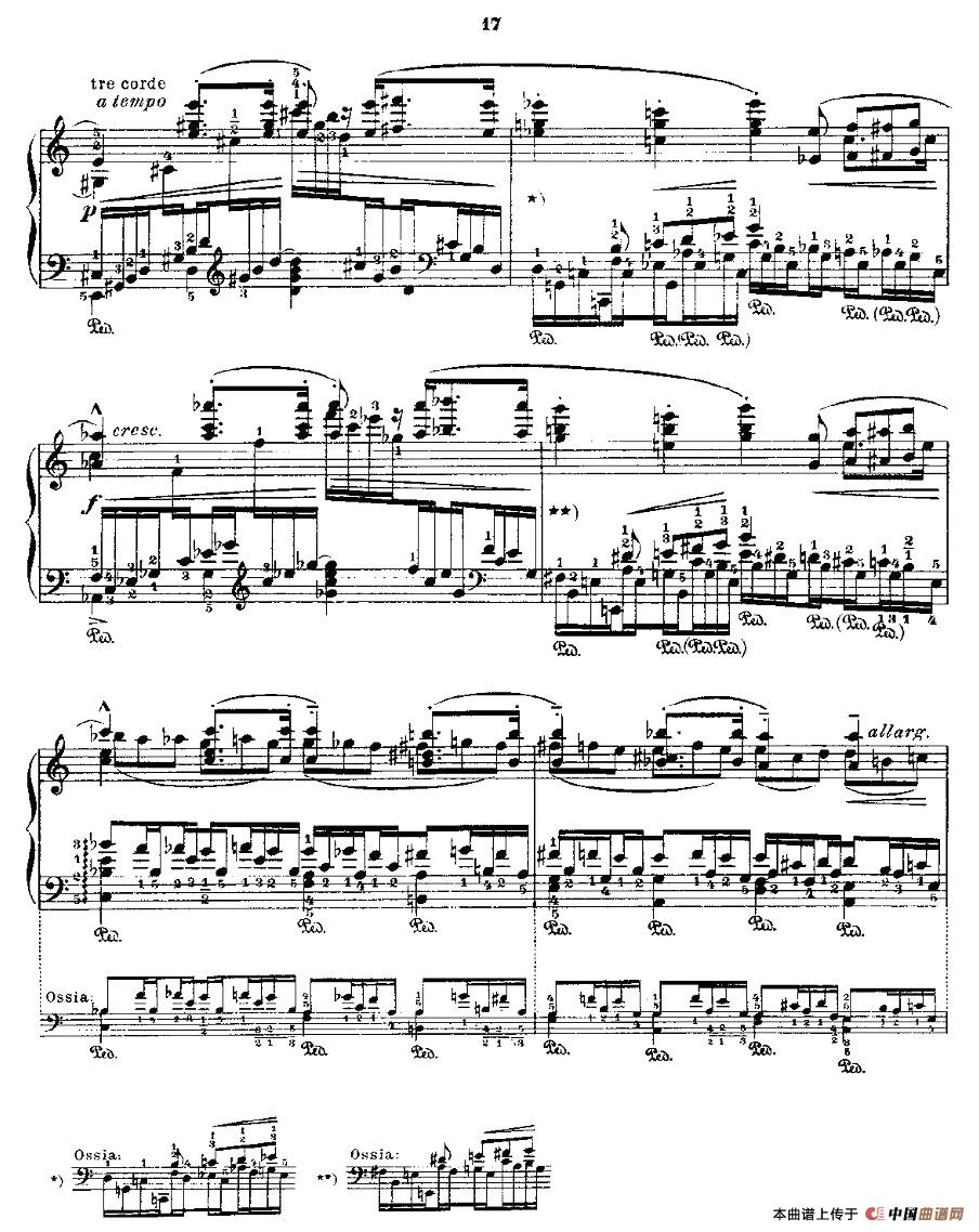 《肖邦《练习曲》Fr.Chopin Op.25 No11》钢琴曲谱图分享