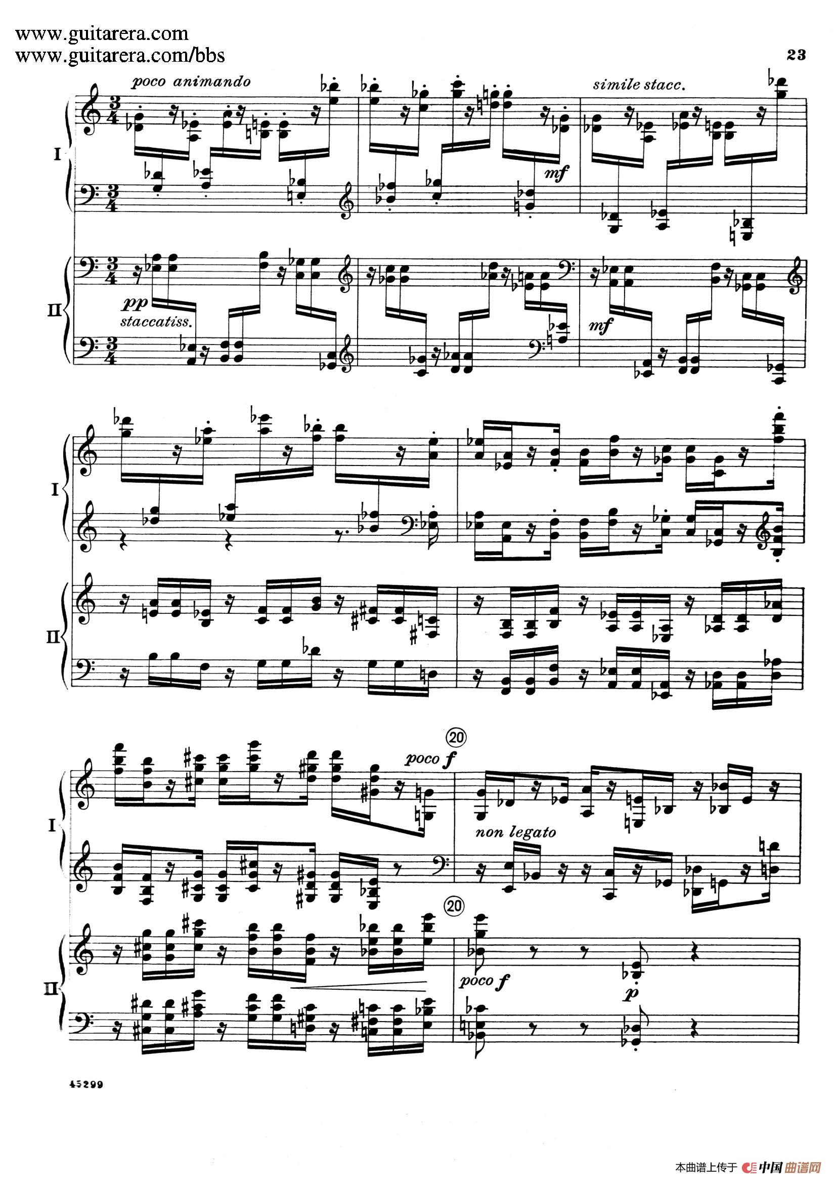 《Piano Concerto Op.38》钢琴曲谱图分享