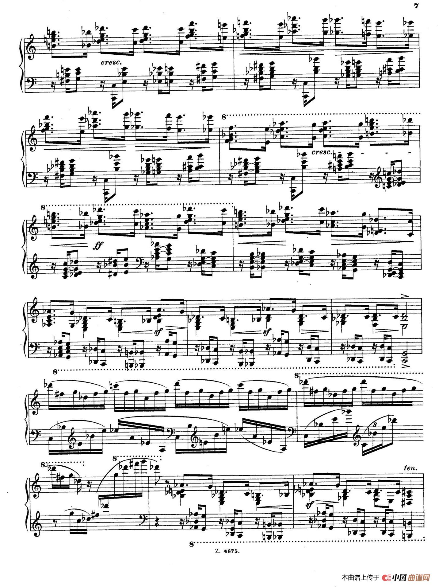 《Charakterskizzen Op.40》钢琴曲谱图分享