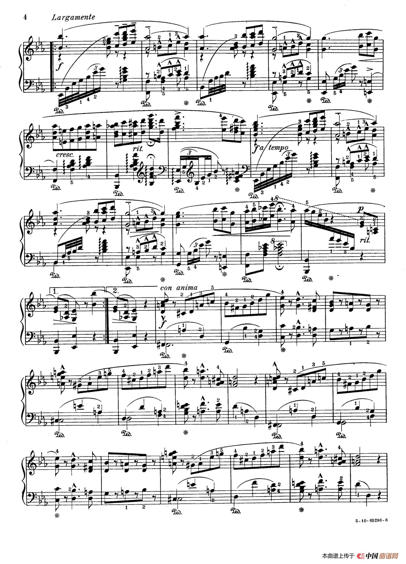 《Valse Caprice in E-flat Major Op.53》钢琴曲谱图分享