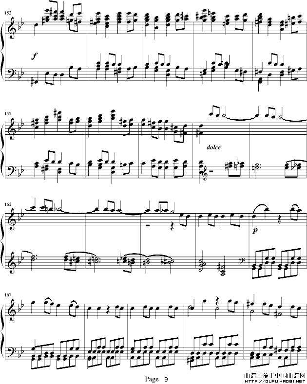 《莫扎特第四十号交响曲》钢琴曲谱图分享
