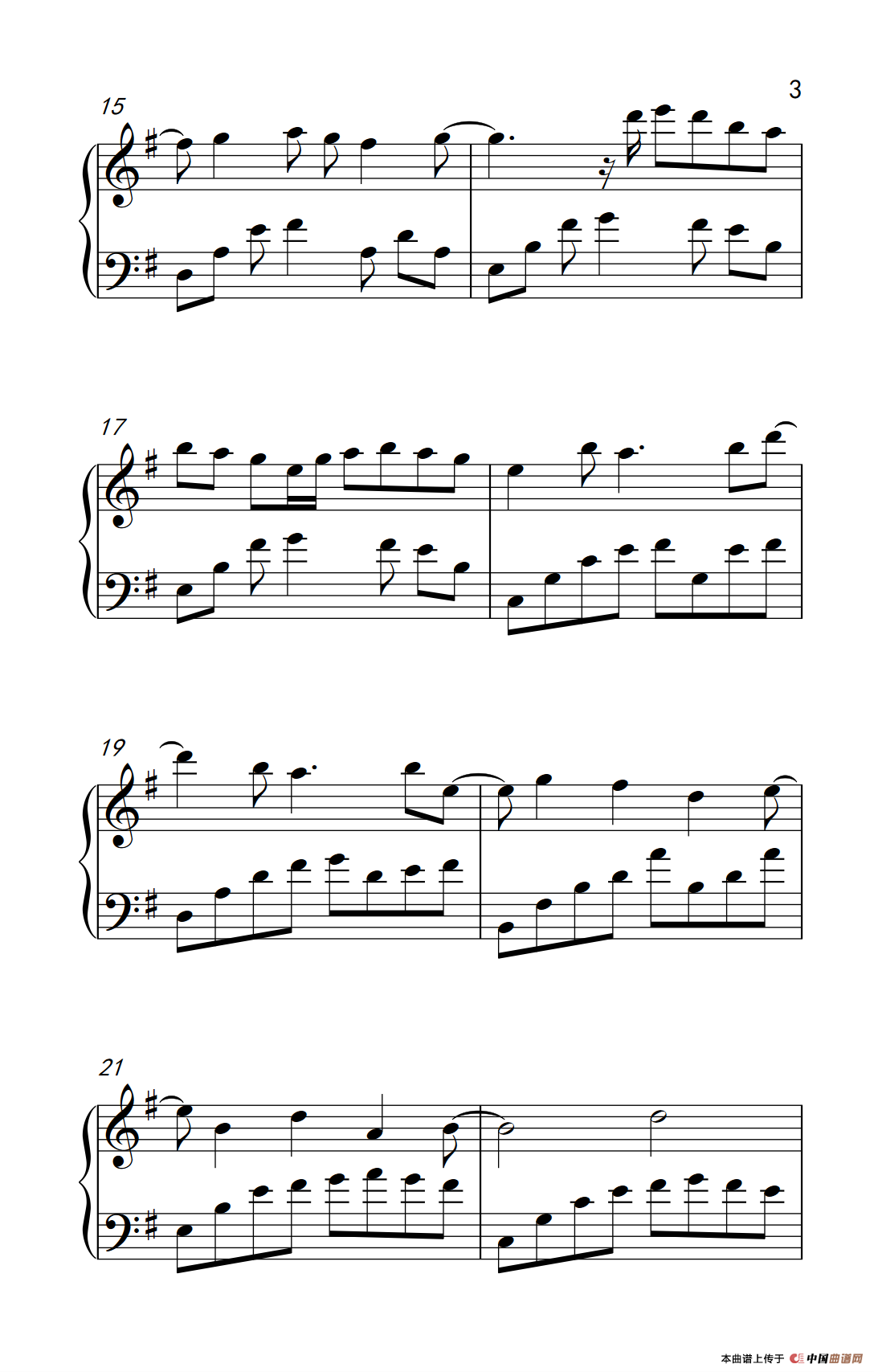 《彩华 Saika》钢琴曲谱图分享