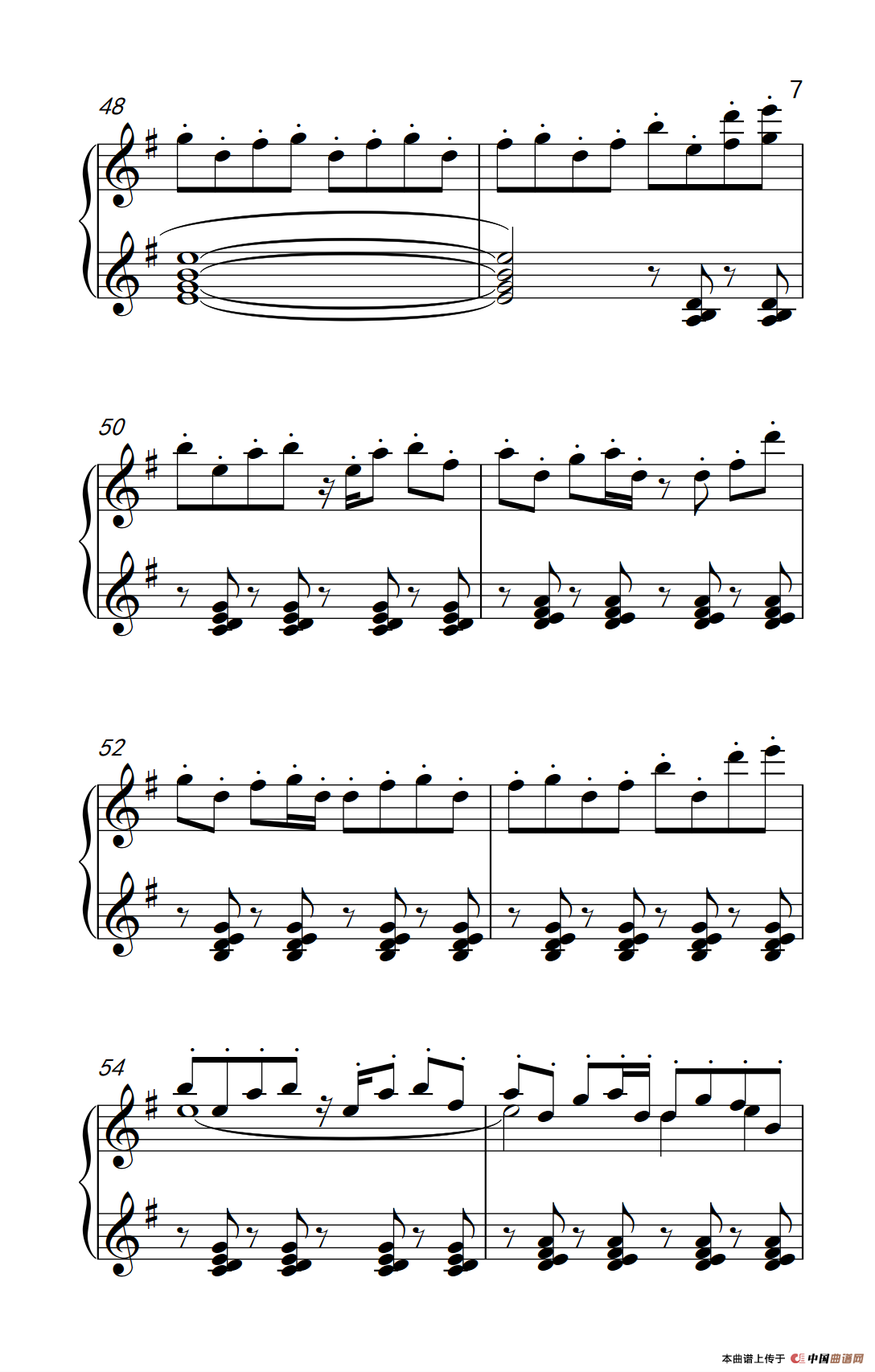 《彩华 Saika》钢琴曲谱图分享