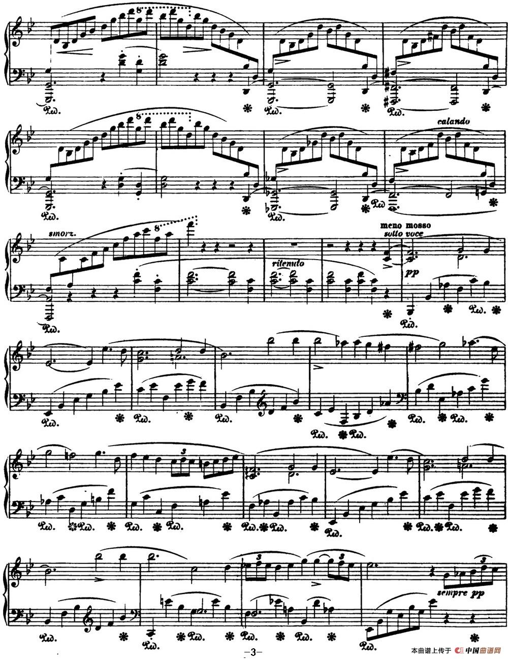 《肖邦 叙事曲1 g小调 Chopin Ballade No.1 Op.23》钢琴曲谱图分享
