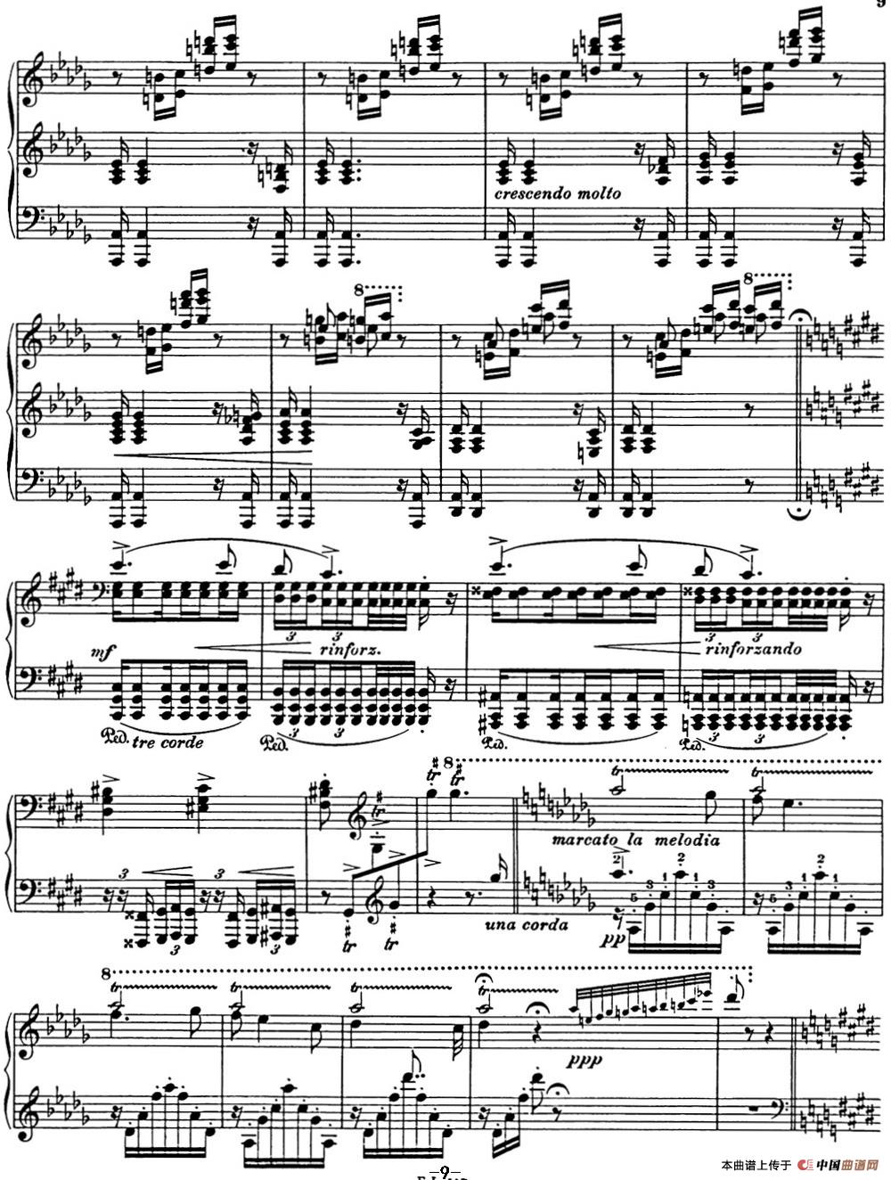 《李斯特 匈牙利狂想曲 Hungarian Rhapsodies S.244 No.1》钢琴曲谱图分享