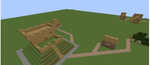 我的世界怎么让村民建造村庄网易版