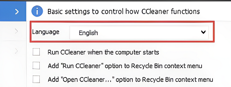 ccleaner怎么设置中文版