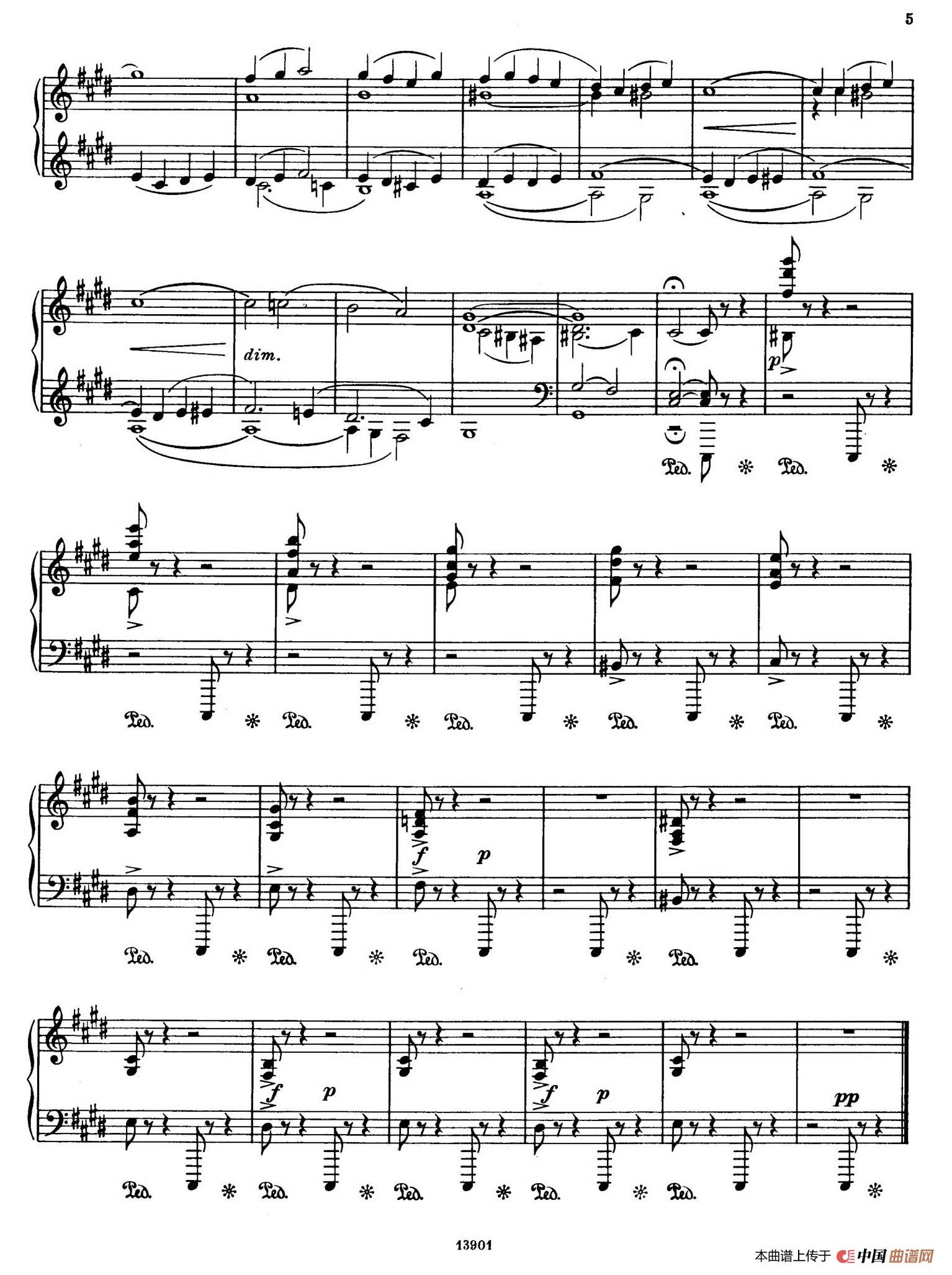 《Little Suite》钢琴曲谱图分享