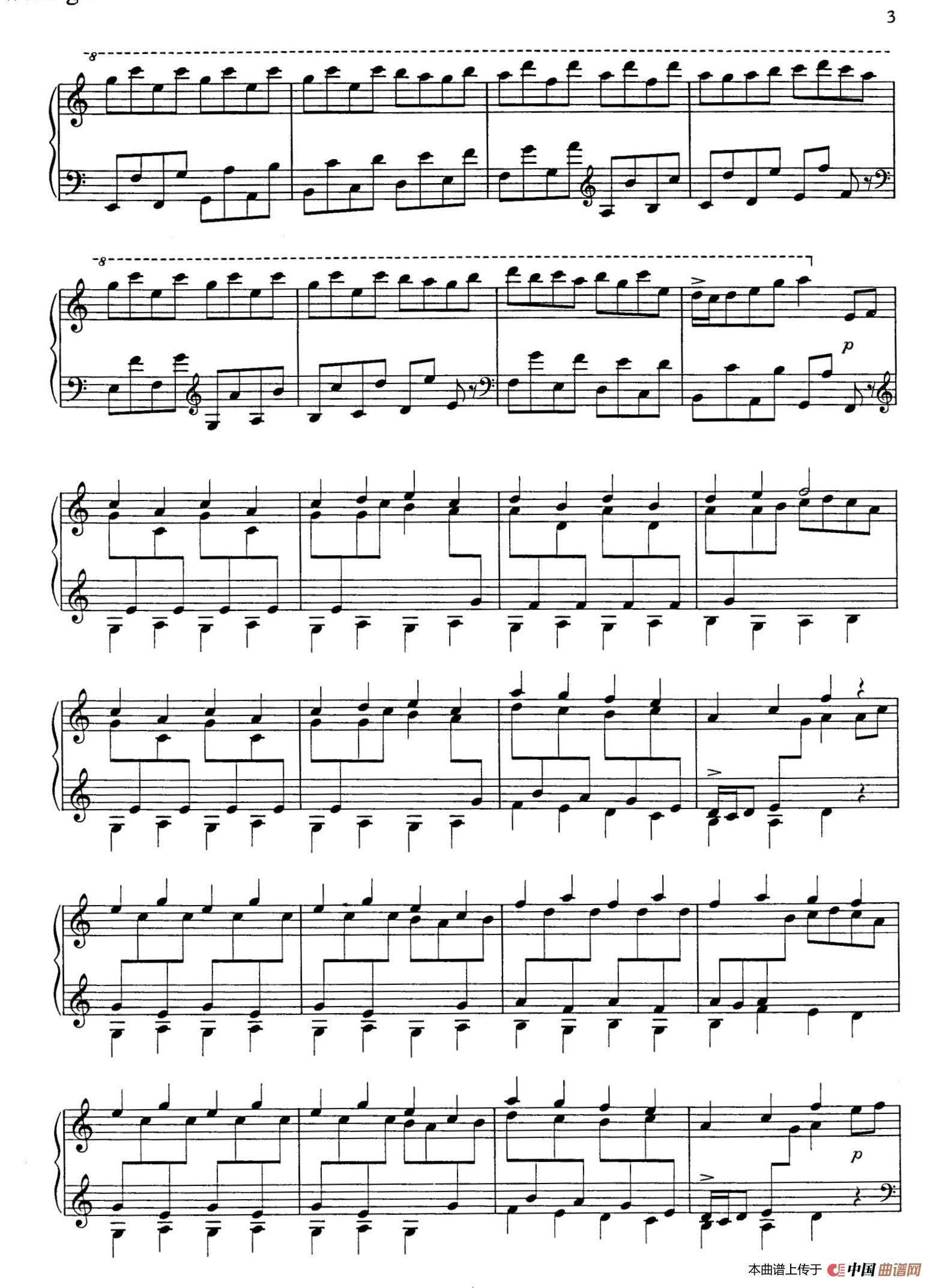 《Toccata for Piano H.153》钢琴曲谱图分享